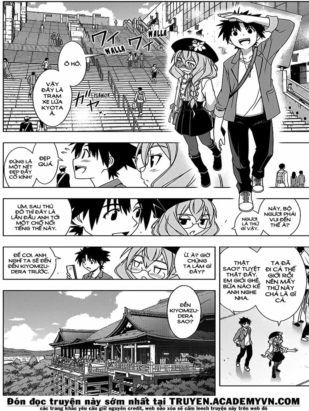 Truyện Tranh Lựa Chọn Phân Kỳ - Uq Holder! trang 9