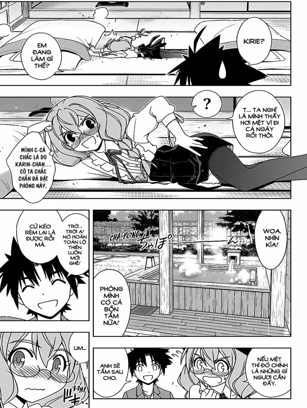 Truyện Tranh Lựa Chọn Phân Kỳ - Uq Holder! trang 9