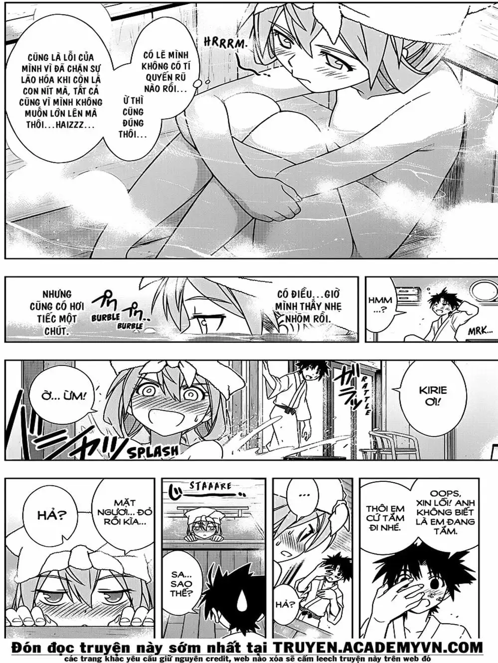 Truyện Tranh Lựa Chọn Phân Kỳ - Uq Holder! trang 9