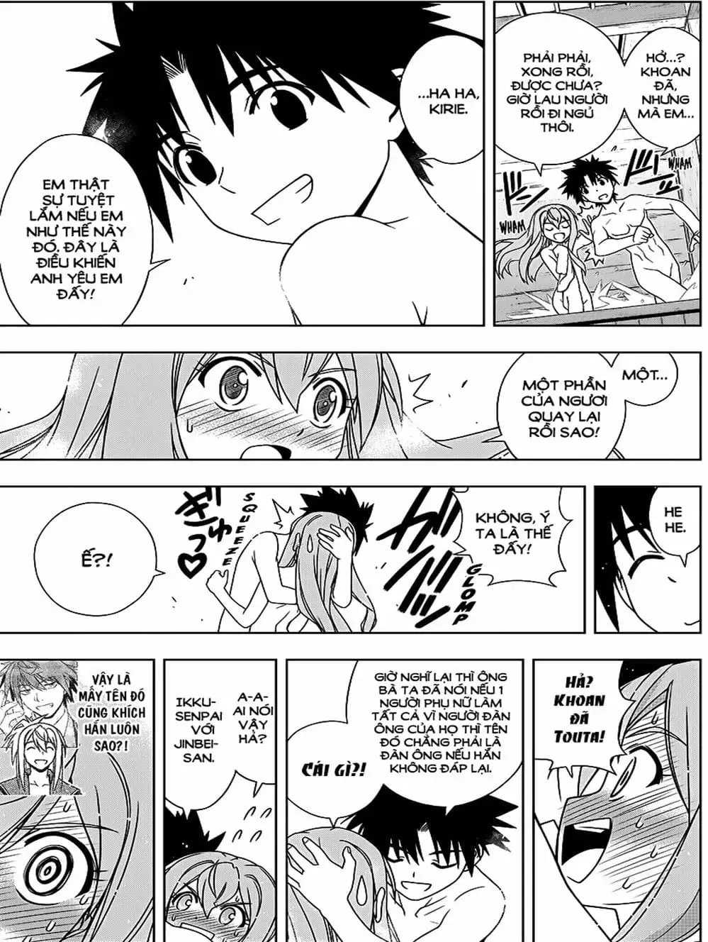 Truyện Tranh Lựa Chọn Phân Kỳ - Uq Holder! trang 9