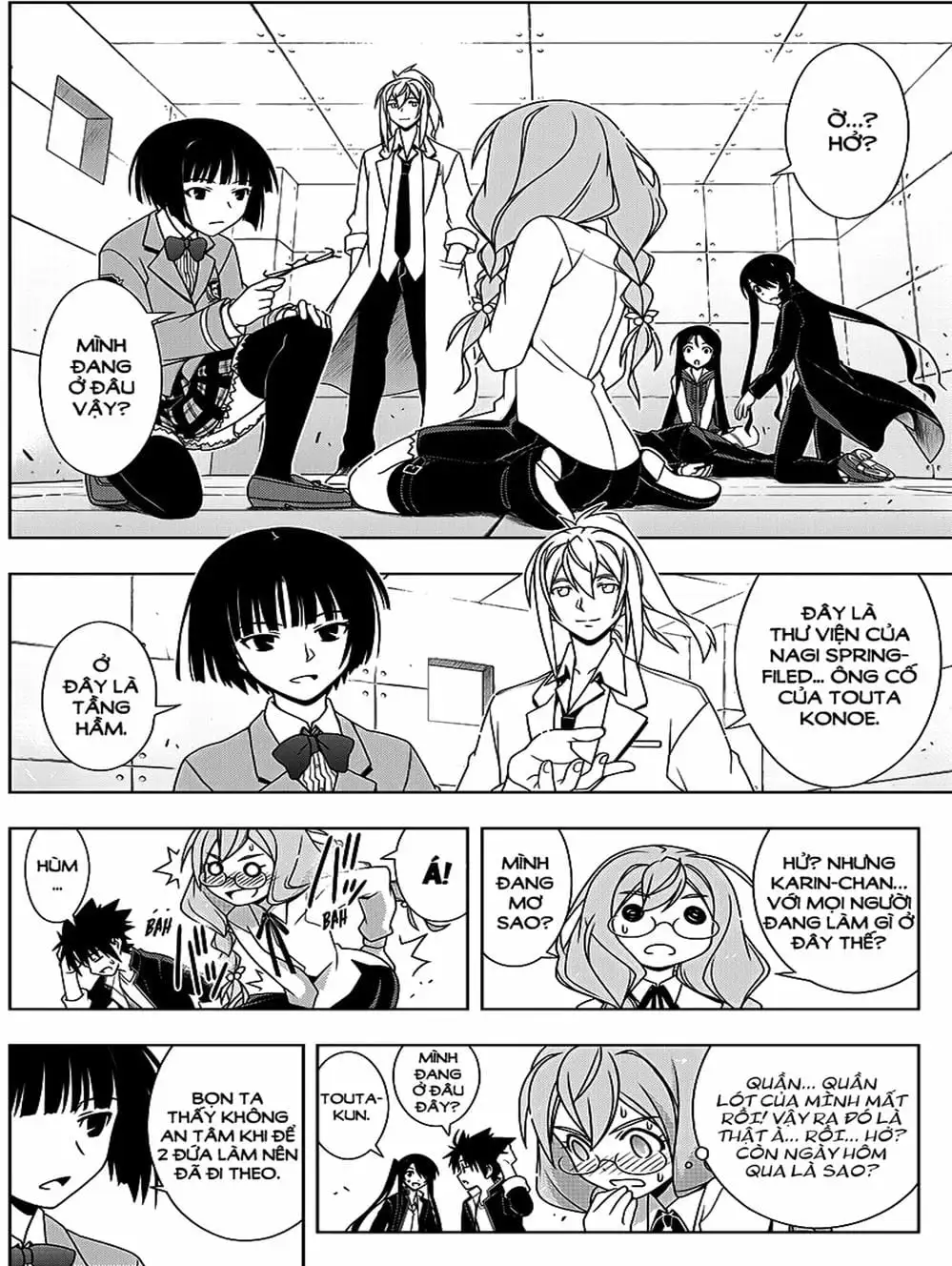 Truyện Tranh Lựa Chọn Phân Kỳ - Uq Holder! trang 9