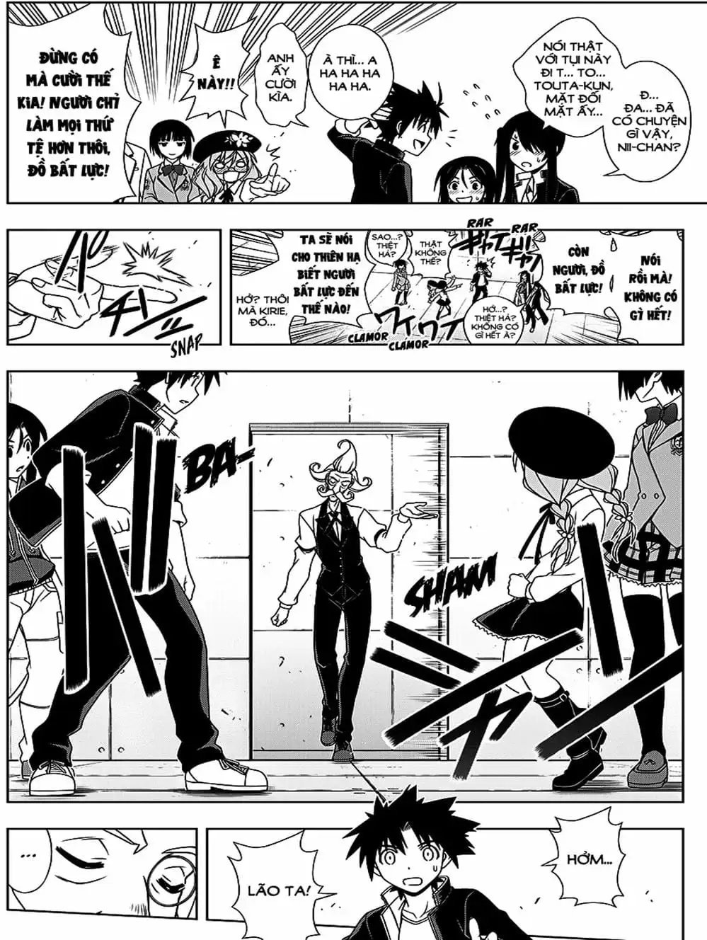Truyện Tranh Lựa Chọn Phân Kỳ - Uq Holder! trang 9