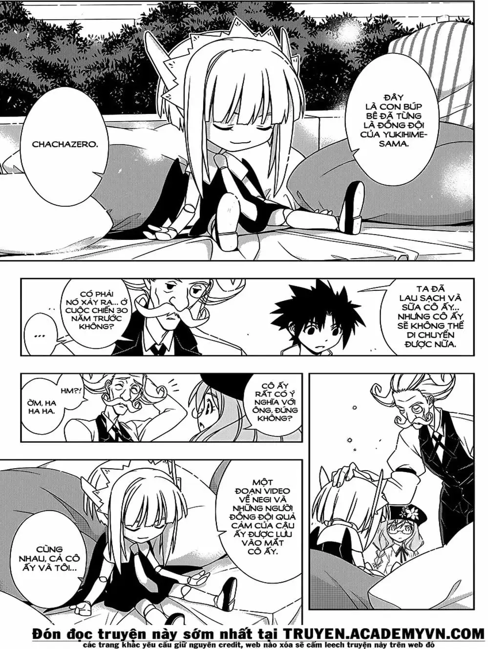 Truyện Tranh Lựa Chọn Phân Kỳ - Uq Holder! trang 9