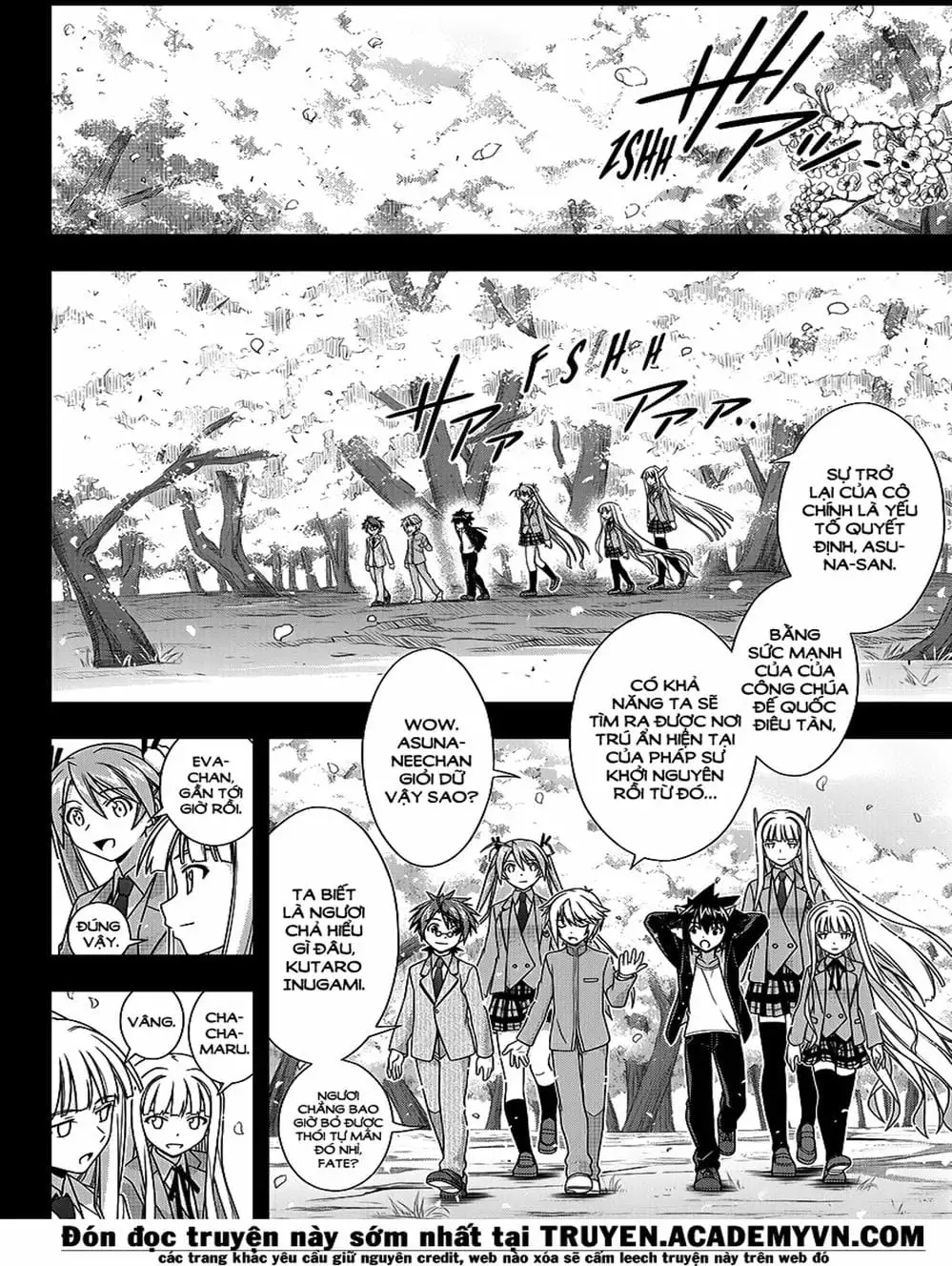 Truyện Tranh Lựa Chọn Phân Kỳ - Uq Holder! trang 9