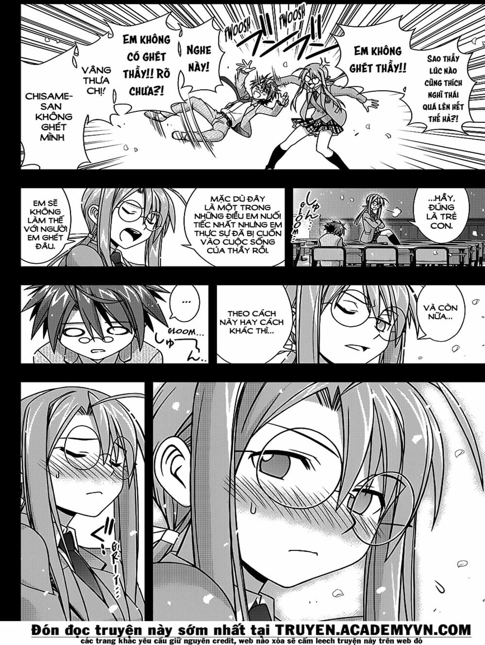 Truyện Tranh Lựa Chọn Phân Kỳ - Uq Holder! trang 9