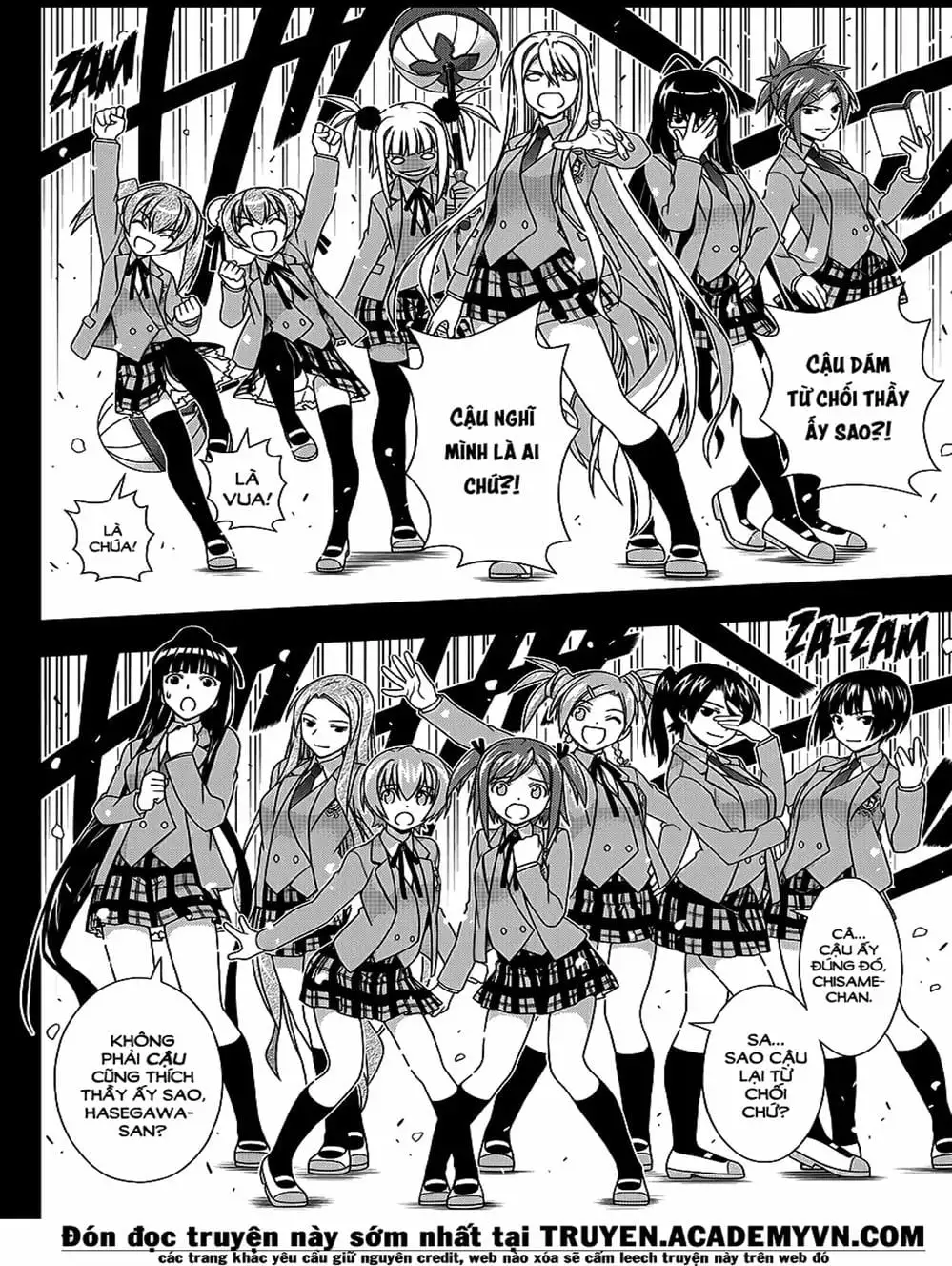 Truyện Tranh Lựa Chọn Phân Kỳ - Uq Holder! trang 9