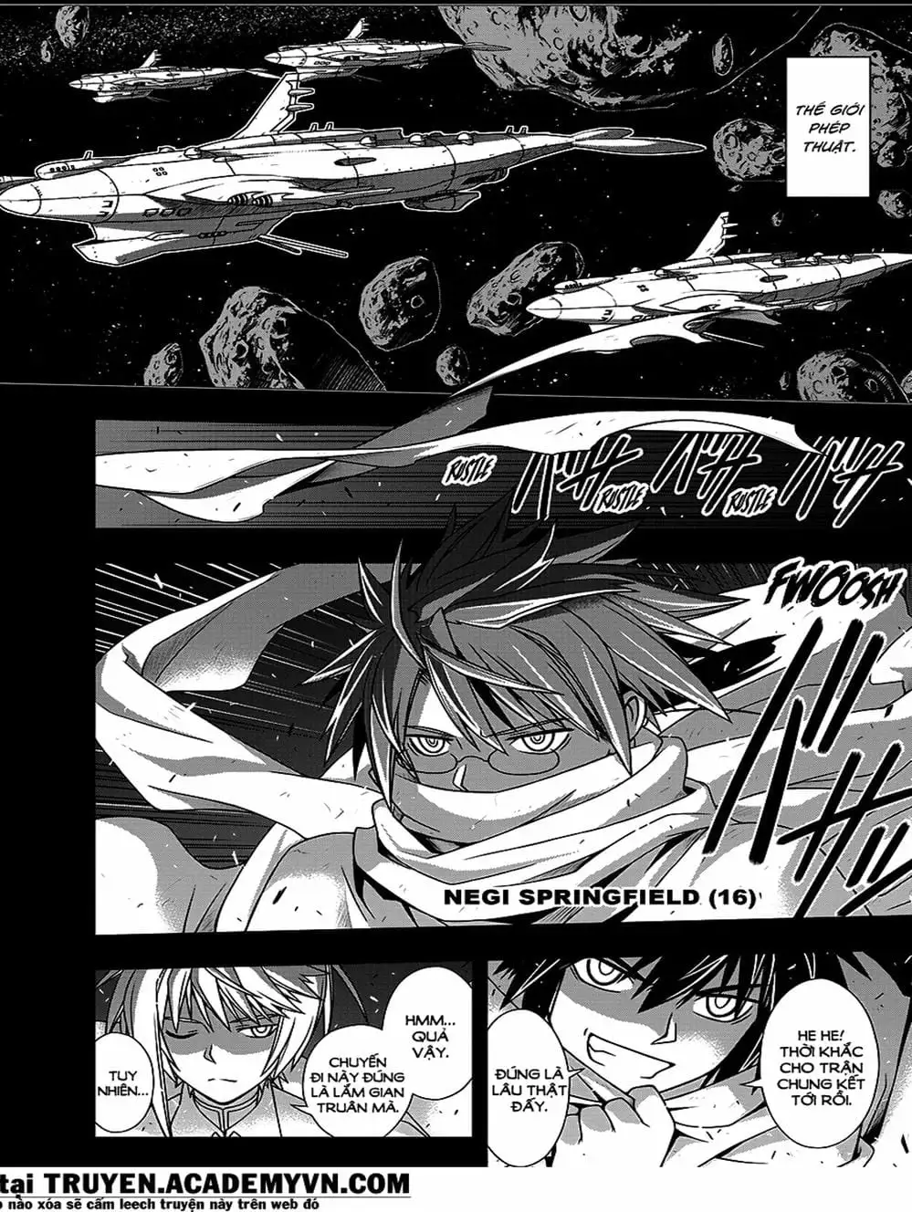 Truyện Tranh Lựa Chọn Phân Kỳ - Uq Holder! trang 9