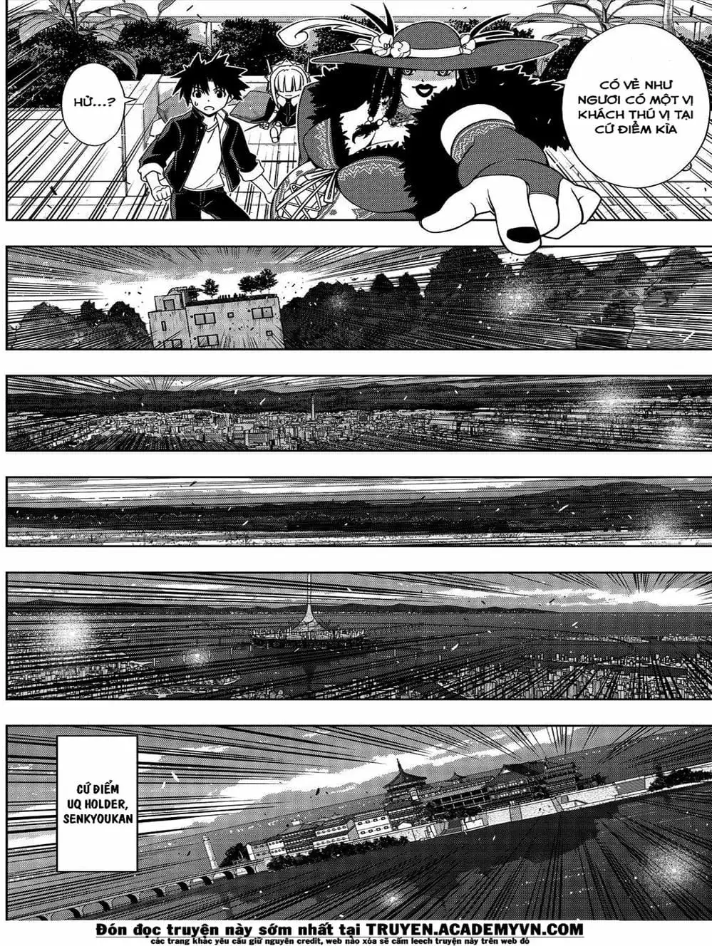 Truyện Tranh Lựa Chọn Phân Kỳ - Uq Holder! trang 9