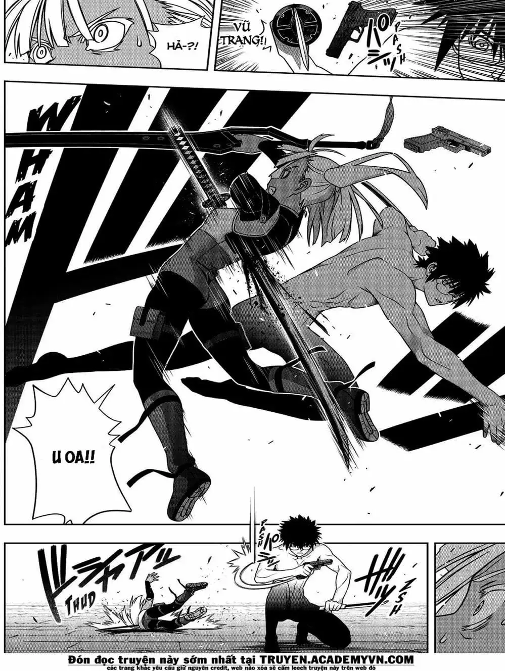 Truyện Tranh Lựa Chọn Phân Kỳ - Uq Holder! trang 9