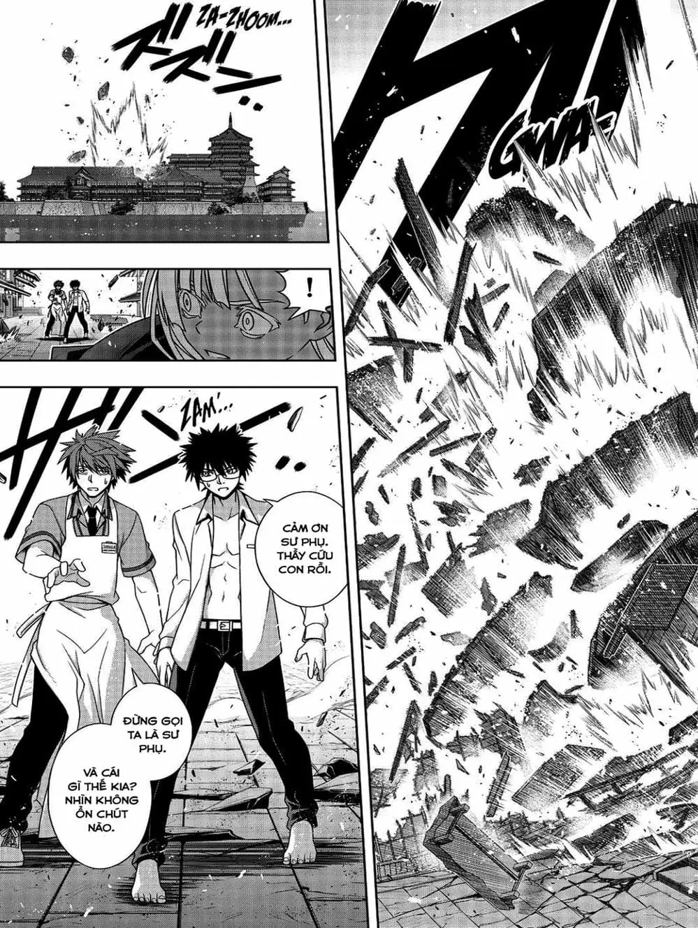 Truyện Tranh Lựa Chọn Phân Kỳ - Uq Holder! trang 9