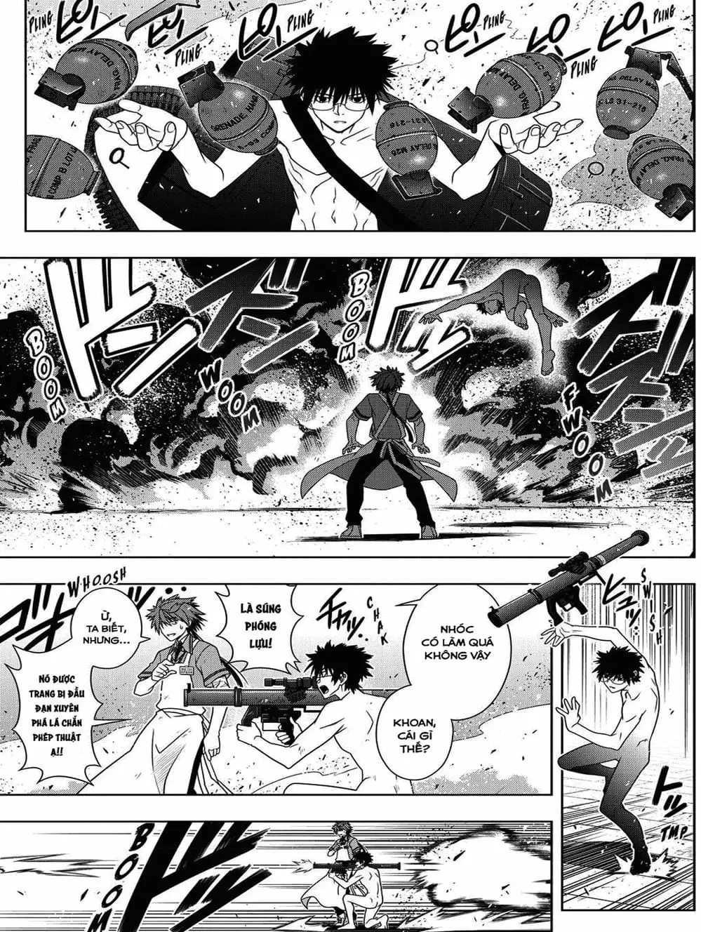 Truyện Tranh Lựa Chọn Phân Kỳ - Uq Holder! trang 9