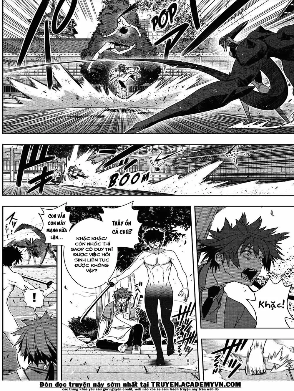 Truyện Tranh Lựa Chọn Phân Kỳ - Uq Holder! trang 9