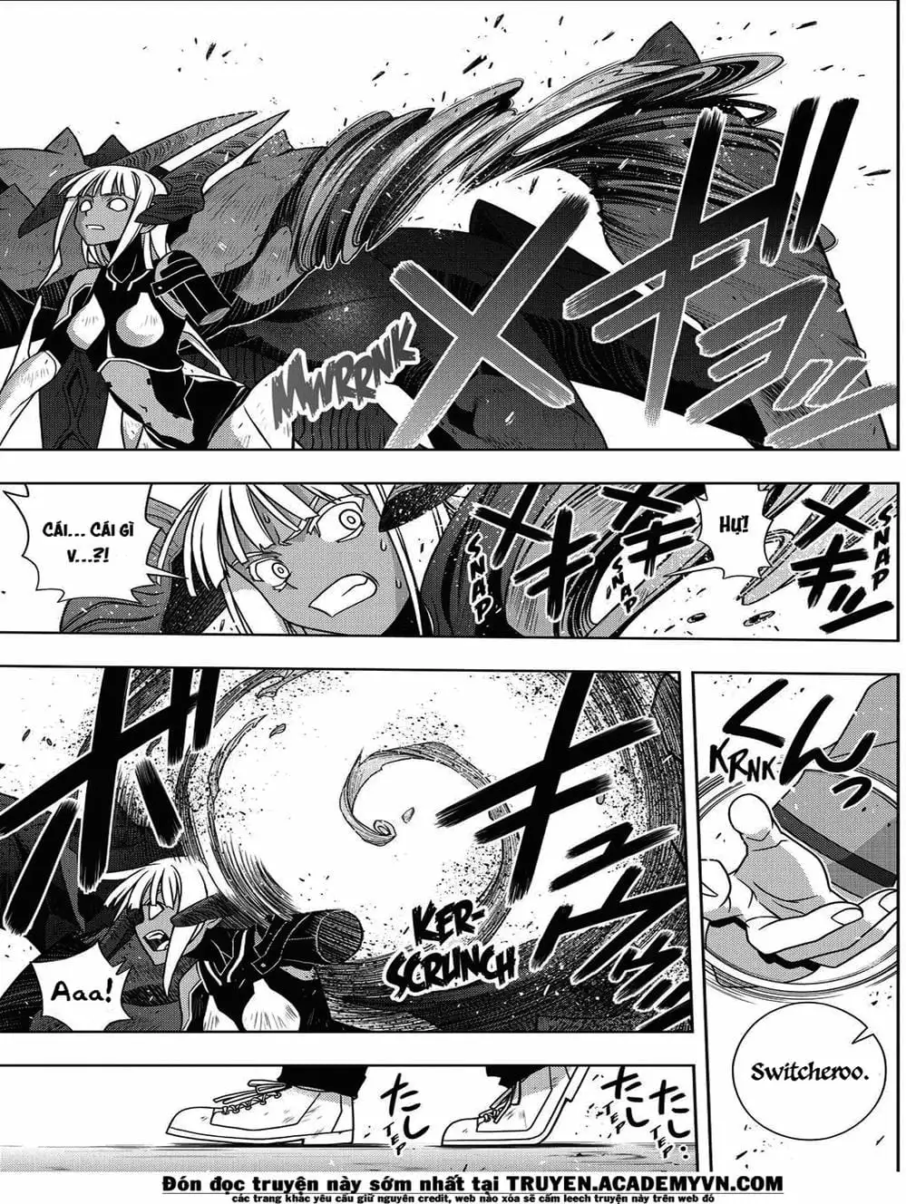 Truyện Tranh Lựa Chọn Phân Kỳ - Uq Holder! trang 9