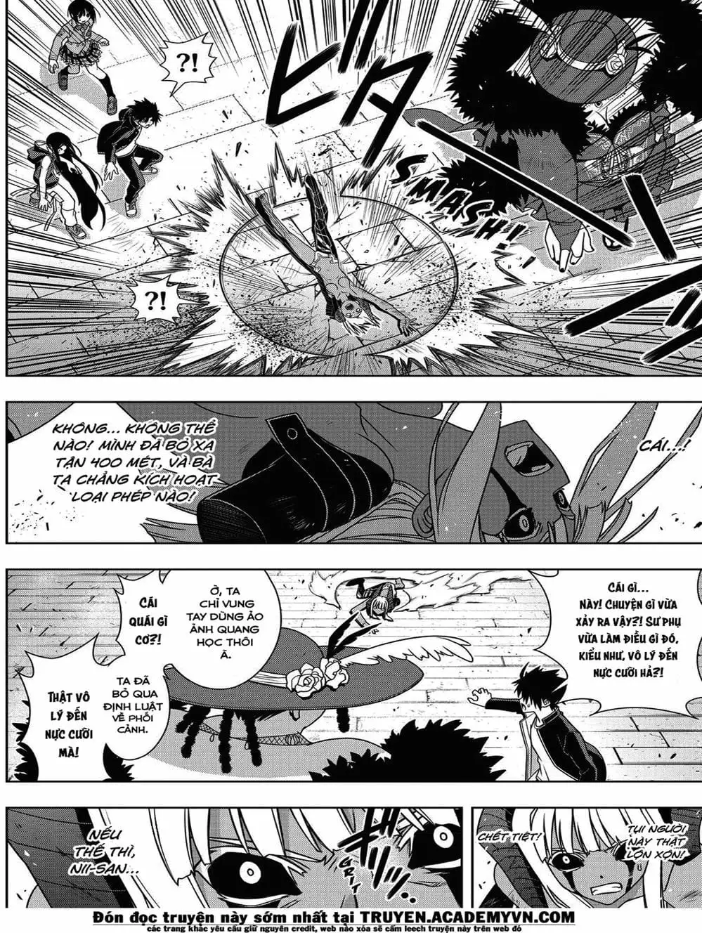 Truyện Tranh Lựa Chọn Phân Kỳ - Uq Holder! trang 9