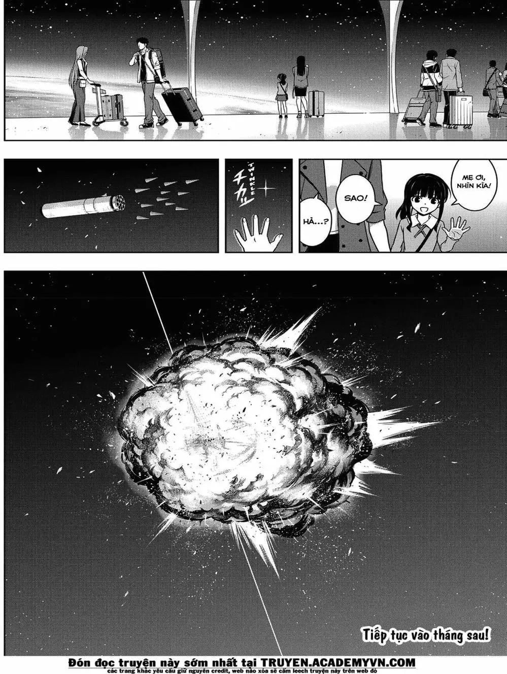 Truyện Tranh Lựa Chọn Phân Kỳ - Uq Holder! trang 9