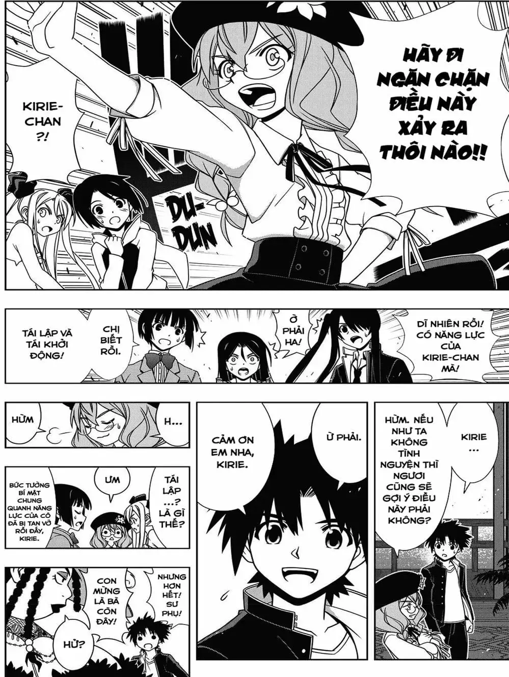 Truyện Tranh Lựa Chọn Phân Kỳ - Uq Holder! trang 9