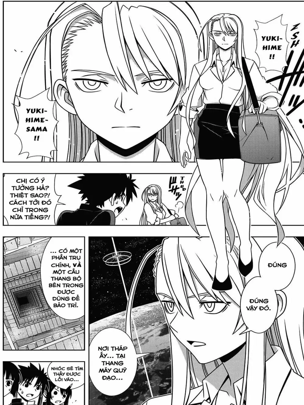 Truyện Tranh Lựa Chọn Phân Kỳ - Uq Holder! trang 9