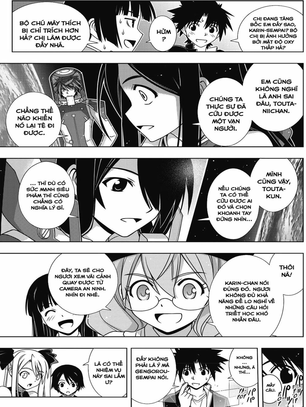 Truyện Tranh Lựa Chọn Phân Kỳ - Uq Holder! trang 9