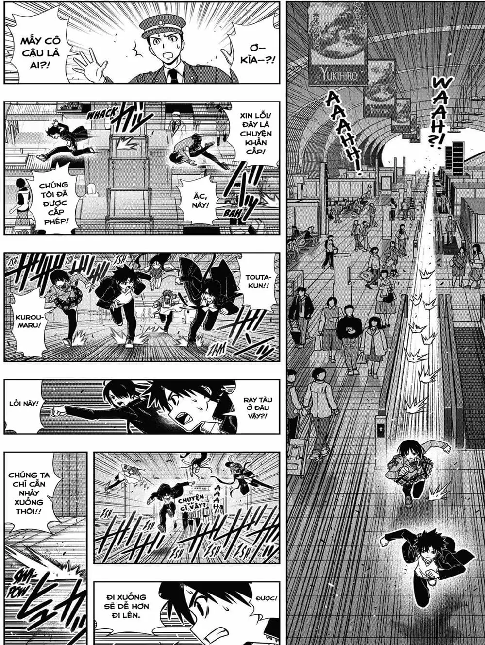 Truyện Tranh Lựa Chọn Phân Kỳ - Uq Holder! trang 9