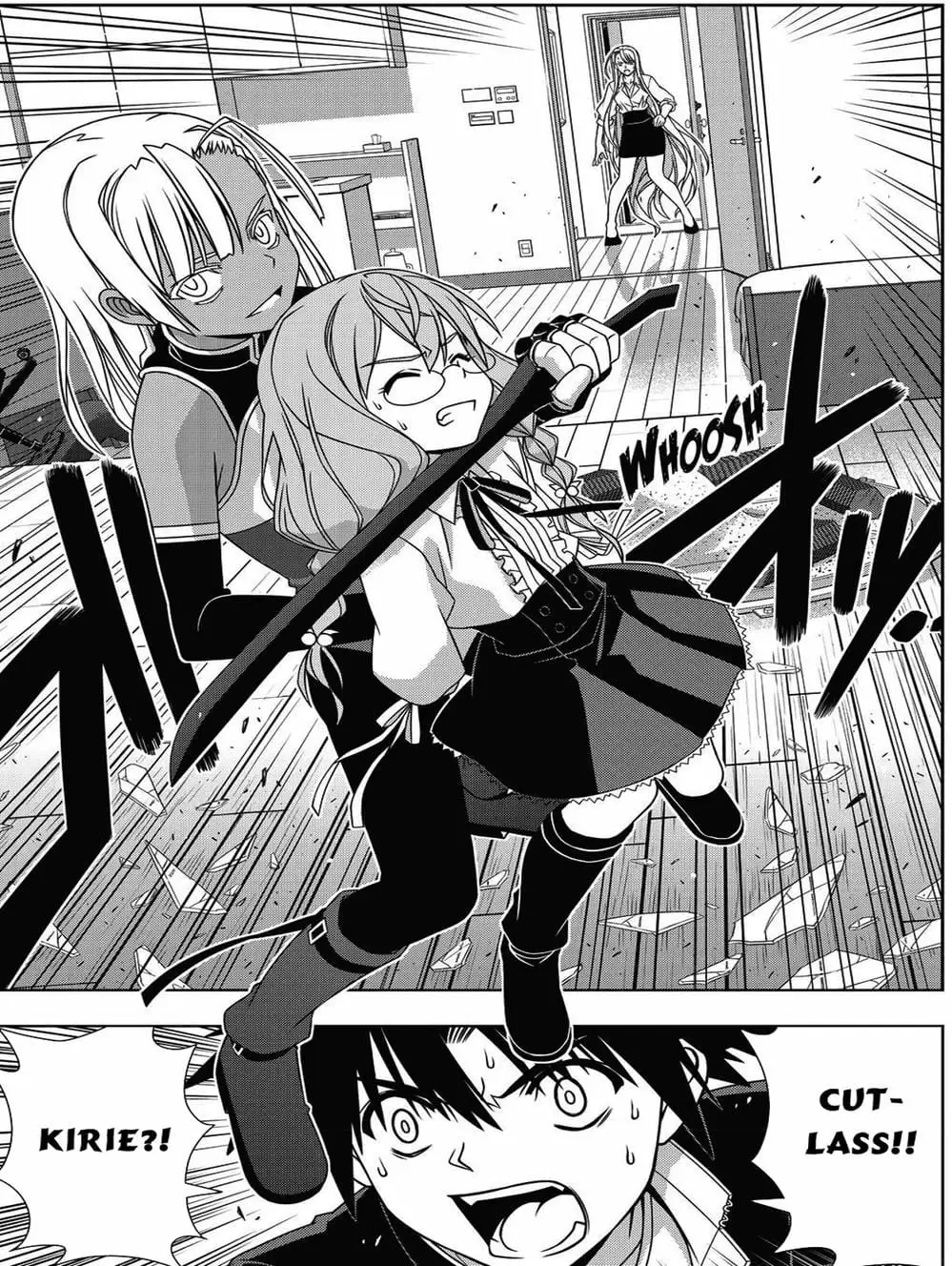 Truyện Tranh Lựa Chọn Phân Kỳ - Uq Holder! trang 9