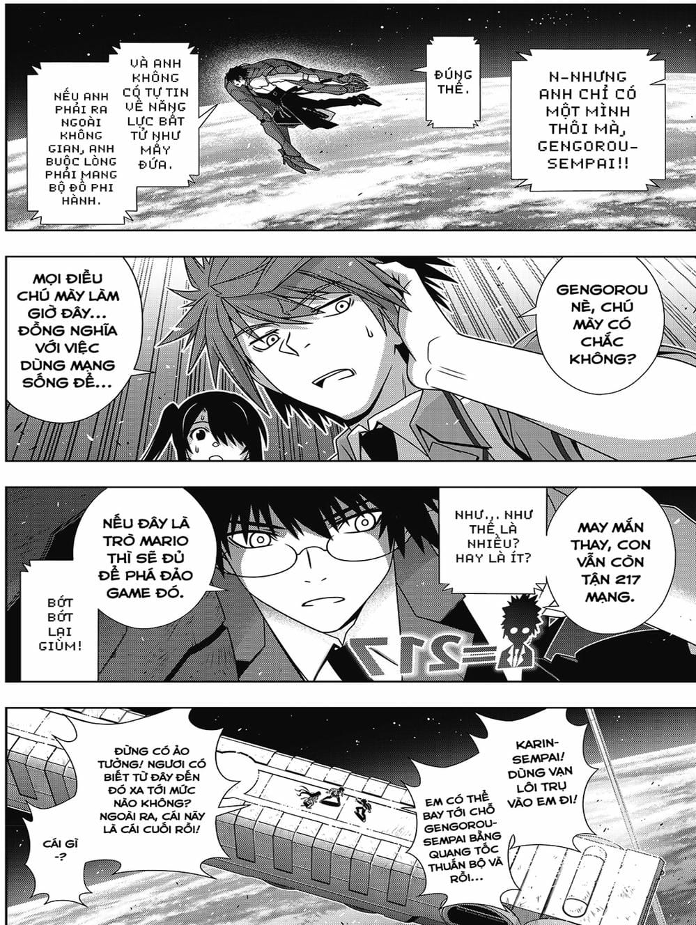 Truyện Tranh Lựa Chọn Phân Kỳ - Uq Holder! trang 9