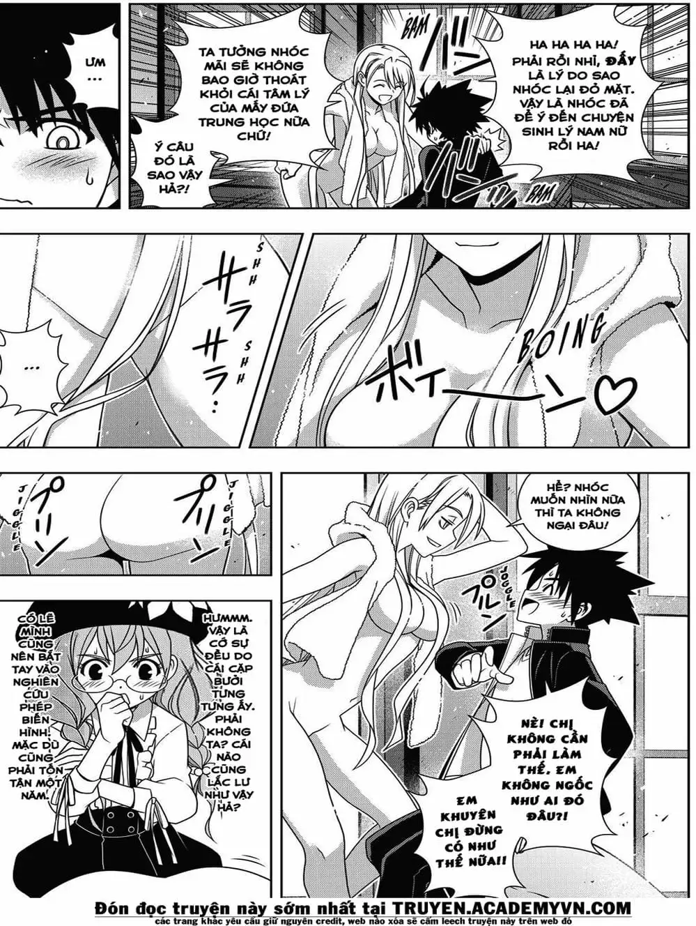 Truyện Tranh Lựa Chọn Phân Kỳ - Uq Holder! trang 9