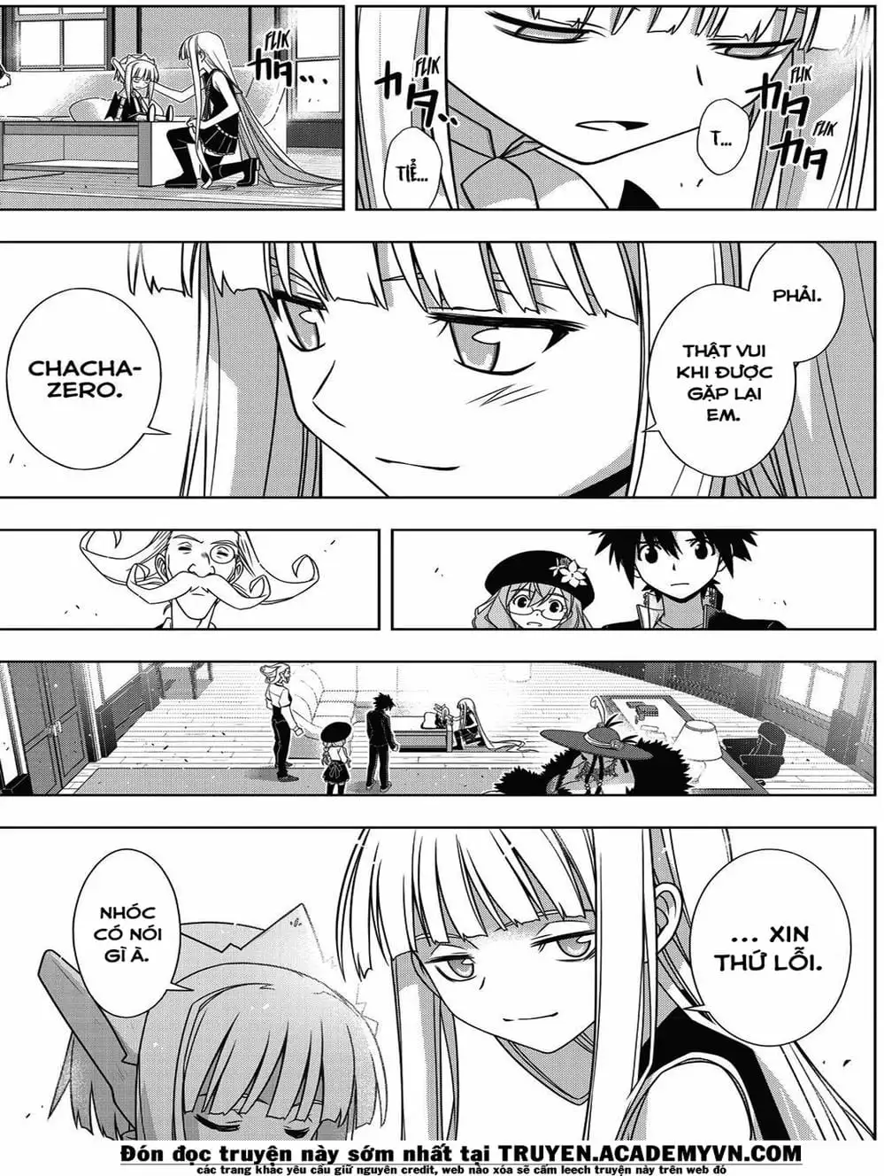 Truyện Tranh Lựa Chọn Phân Kỳ - Uq Holder! trang 9