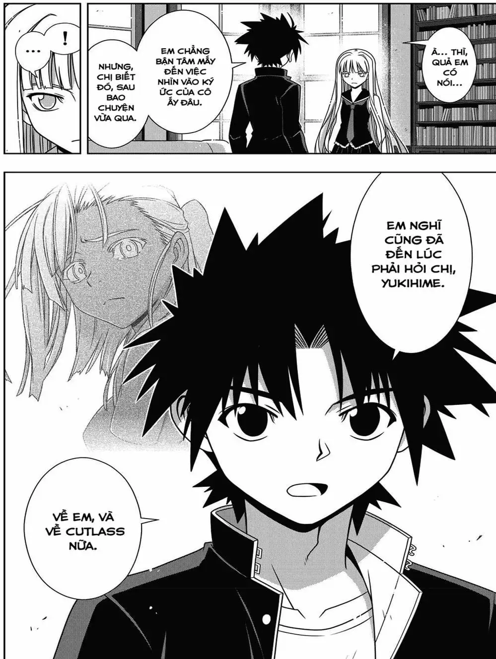 Truyện Tranh Lựa Chọn Phân Kỳ - Uq Holder! trang 9