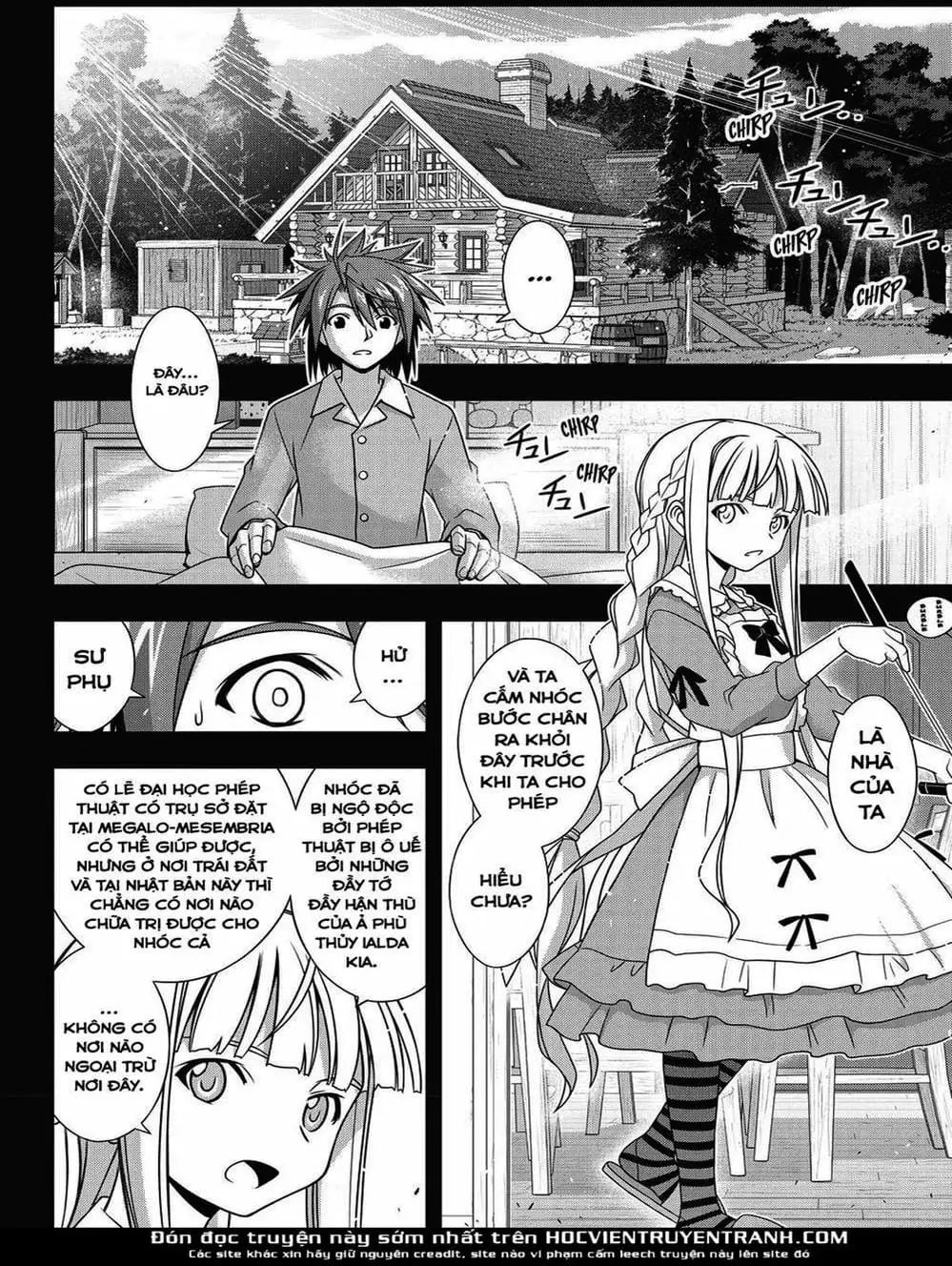 Truyện Tranh Lựa Chọn Phân Kỳ - Uq Holder! trang 9