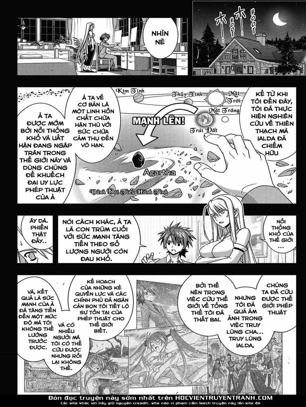 Truyện Tranh Lựa Chọn Phân Kỳ - Uq Holder! trang 9