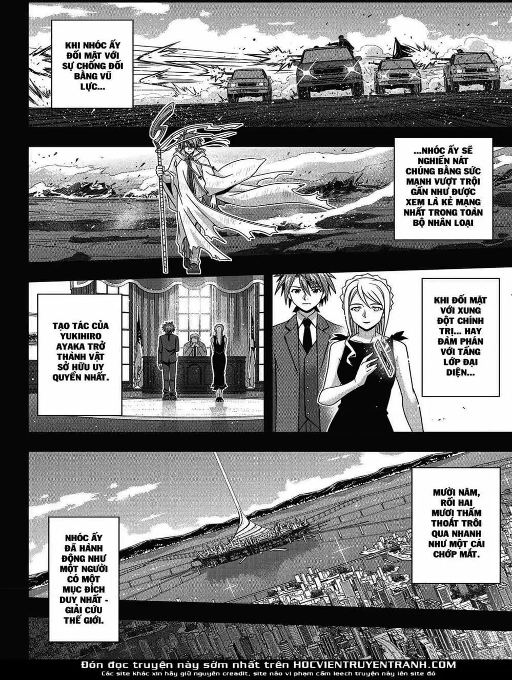 Truyện Tranh Lựa Chọn Phân Kỳ - Uq Holder! trang 9