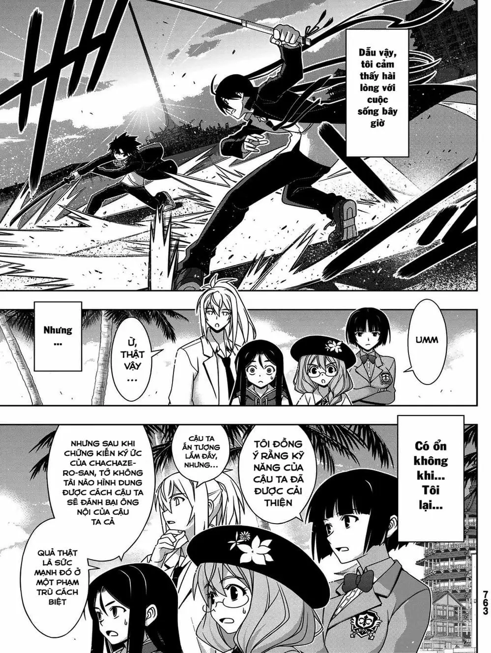 Truyện Tranh Lựa Chọn Phân Kỳ - Uq Holder! trang 9