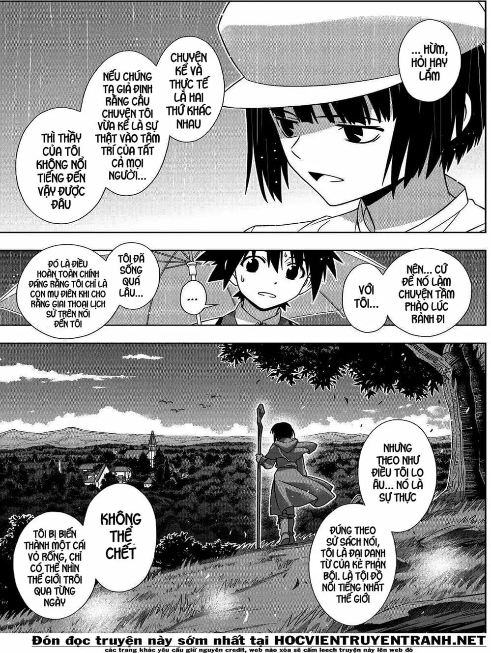 Truyện Tranh Lựa Chọn Phân Kỳ - Uq Holder! trang 9