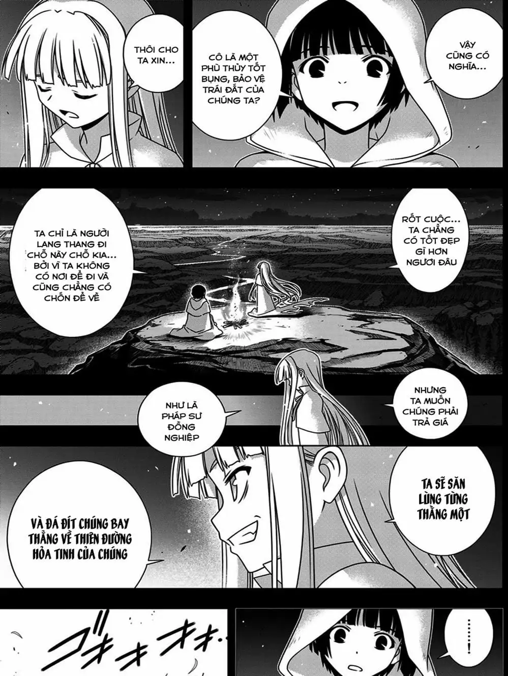 Truyện Tranh Lựa Chọn Phân Kỳ - Uq Holder! trang 9