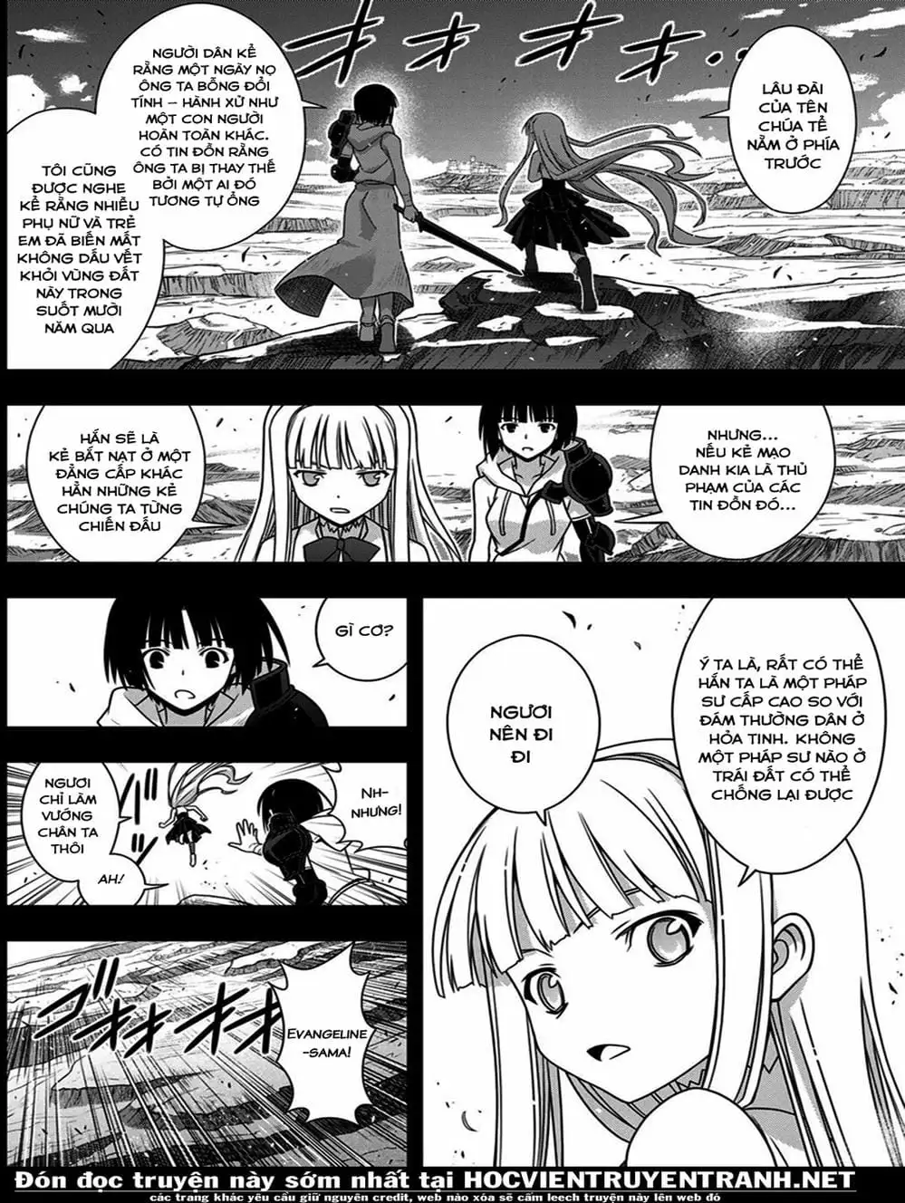 Truyện Tranh Lựa Chọn Phân Kỳ - Uq Holder! trang 9