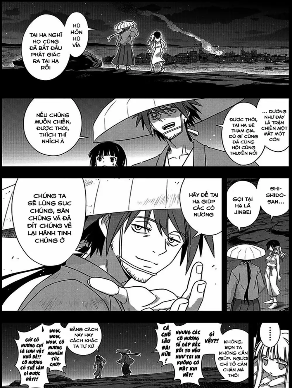 Truyện Tranh Lựa Chọn Phân Kỳ - Uq Holder! trang 9