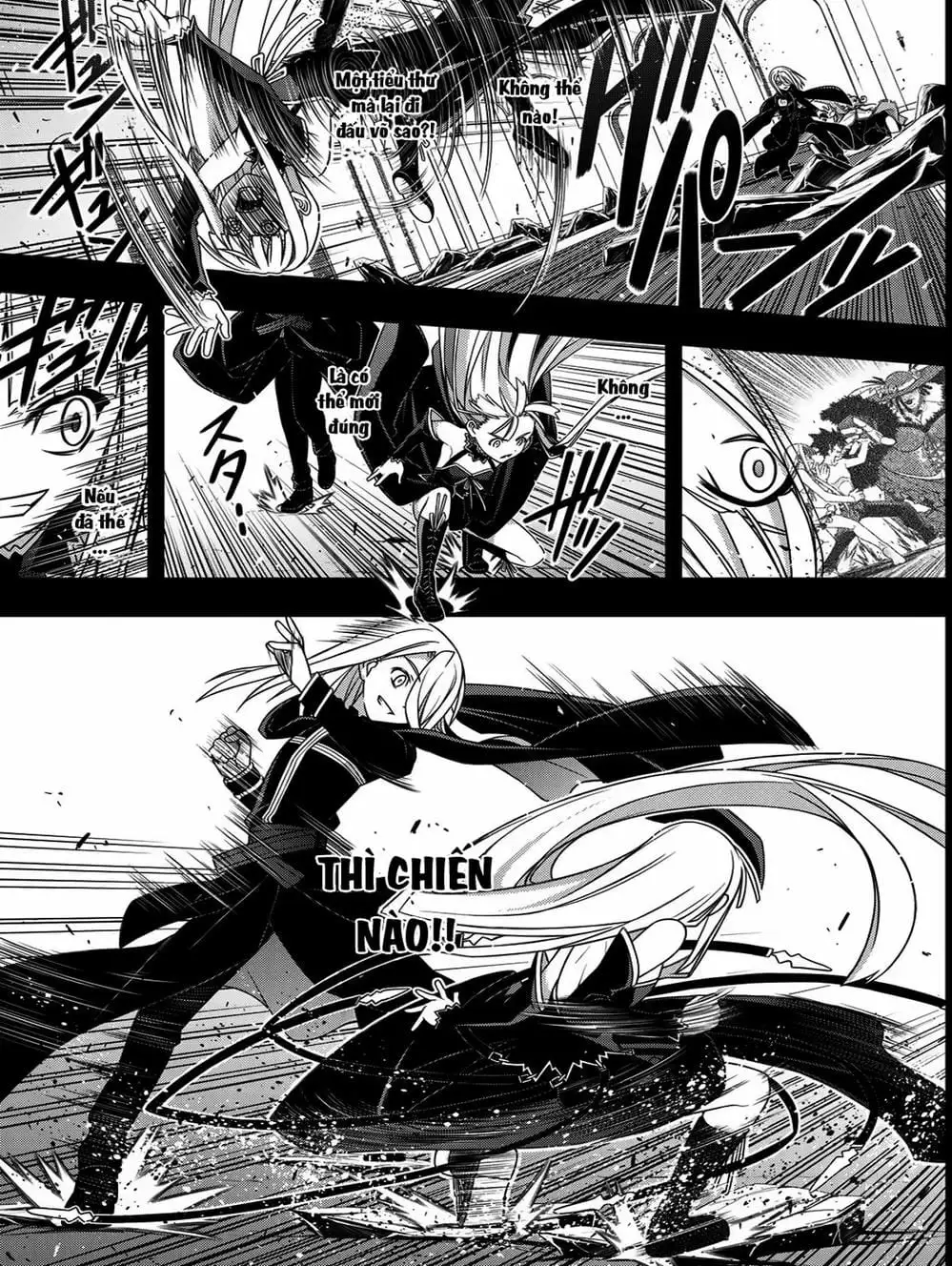 Truyện Tranh Lựa Chọn Phân Kỳ - Uq Holder! trang 9