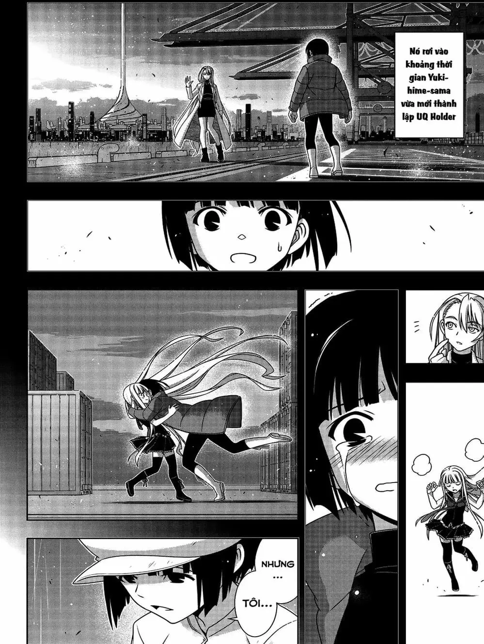 Truyện Tranh Lựa Chọn Phân Kỳ - Uq Holder! trang 9