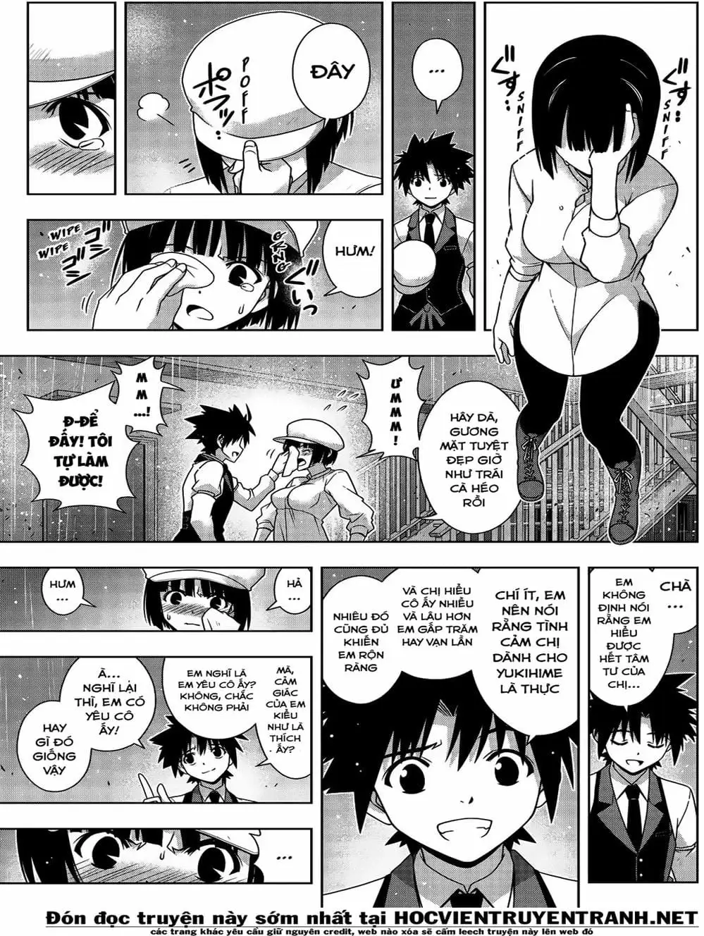 Truyện Tranh Lựa Chọn Phân Kỳ - Uq Holder! trang 9