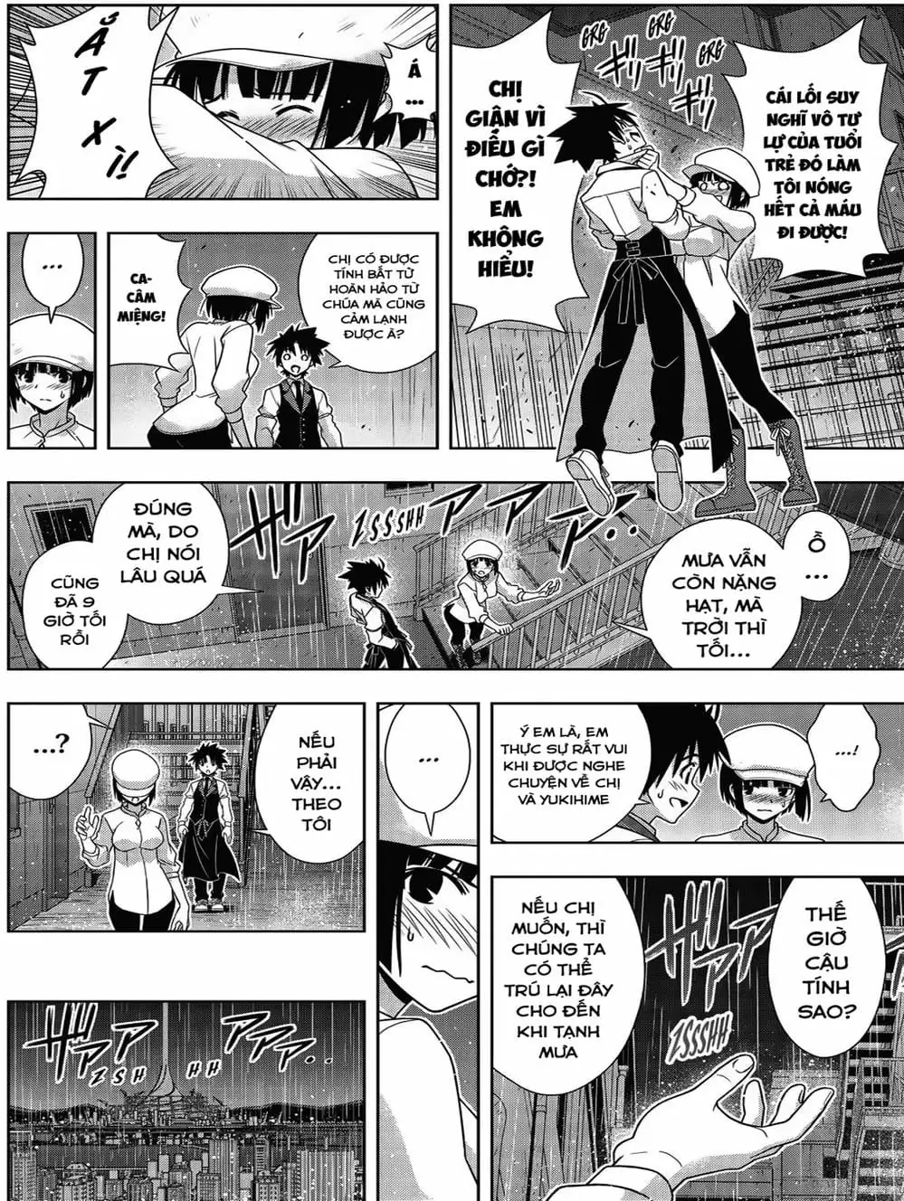 Truyện Tranh Lựa Chọn Phân Kỳ - Uq Holder! trang 9