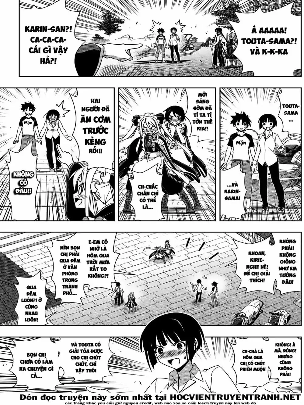 Truyện Tranh Lựa Chọn Phân Kỳ - Uq Holder! trang 9