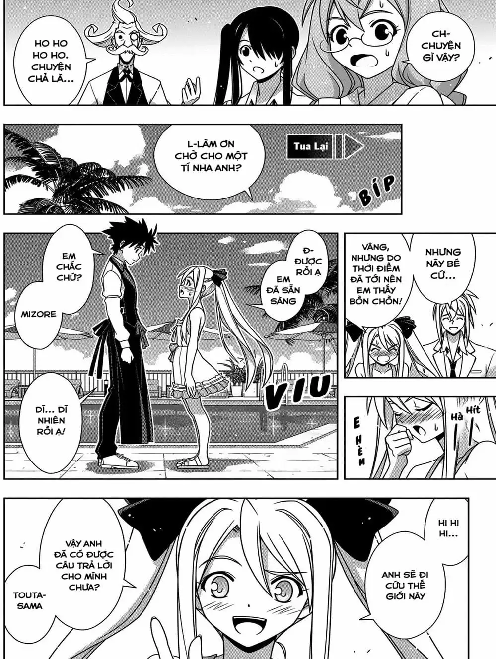 Truyện Tranh Lựa Chọn Phân Kỳ - Uq Holder! trang 9
