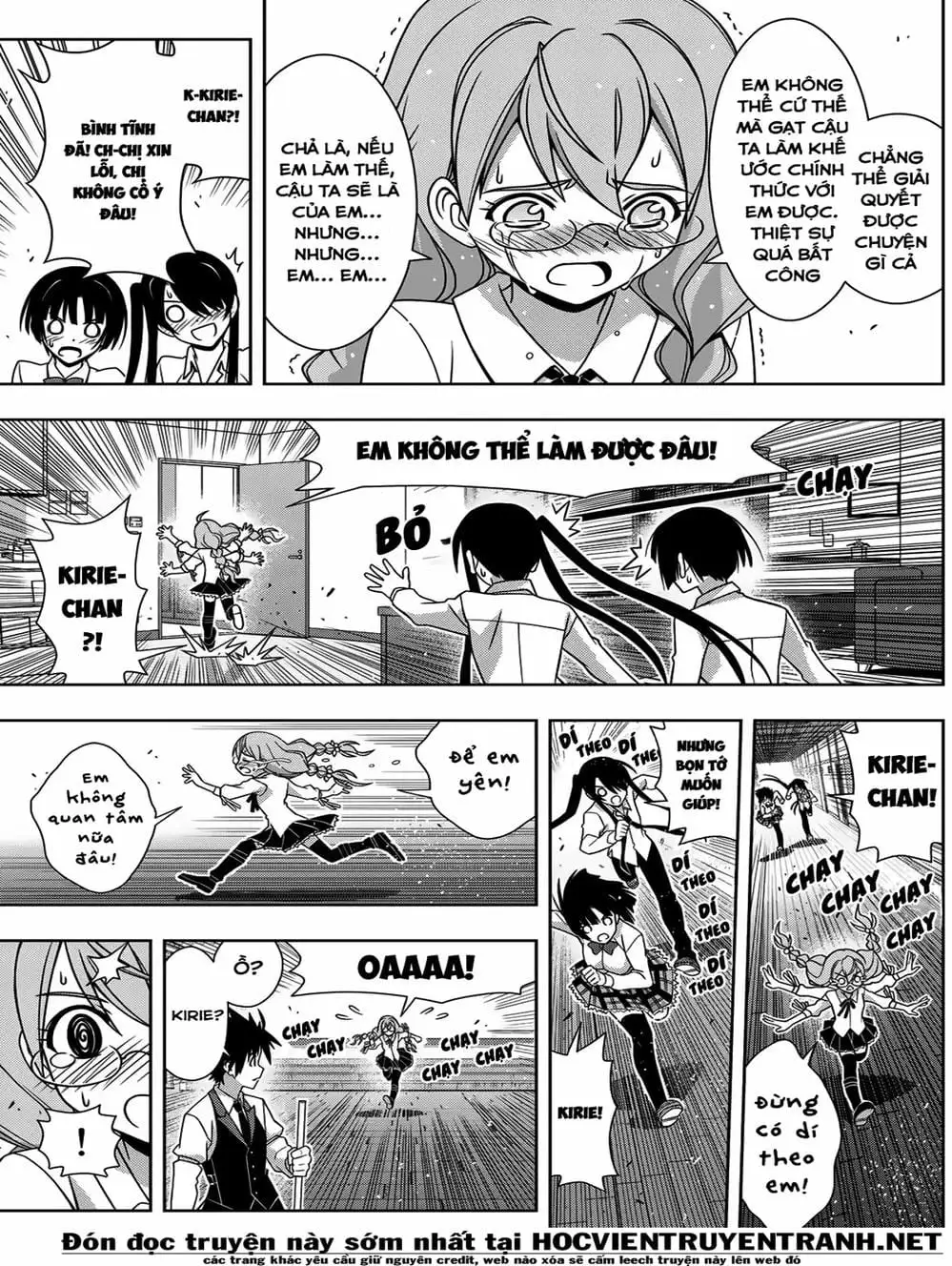 Truyện Tranh Lựa Chọn Phân Kỳ - Uq Holder! trang 9