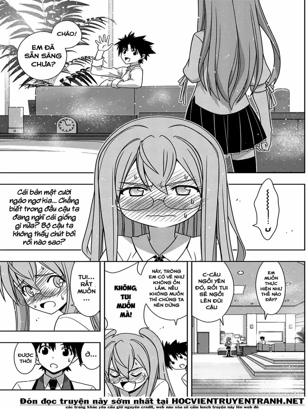 Truyện Tranh Lựa Chọn Phân Kỳ - Uq Holder! trang 9