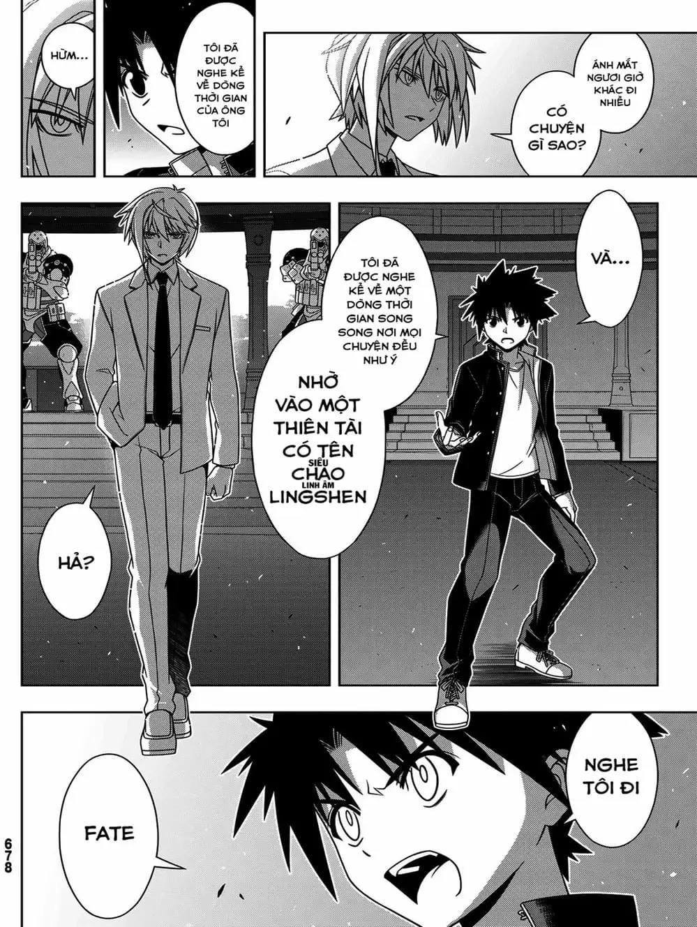 Truyện Tranh Lựa Chọn Phân Kỳ - Uq Holder! trang 9