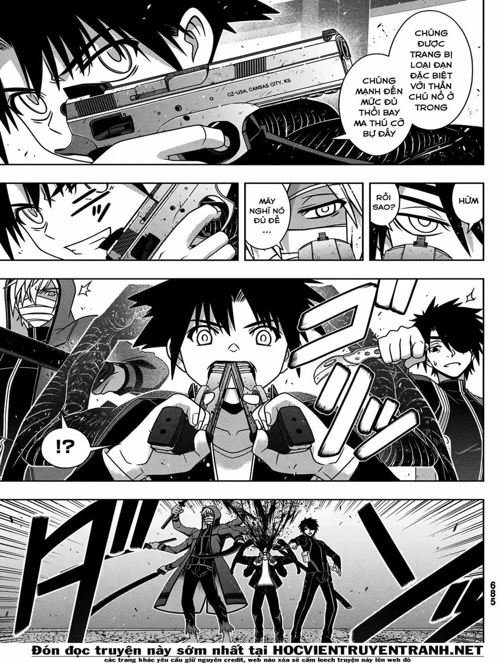 Truyện Tranh Lựa Chọn Phân Kỳ - Uq Holder! trang 9