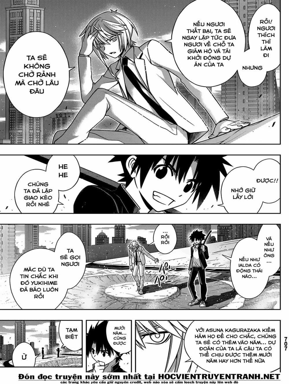 Truyện Tranh Lựa Chọn Phân Kỳ - Uq Holder! trang 9