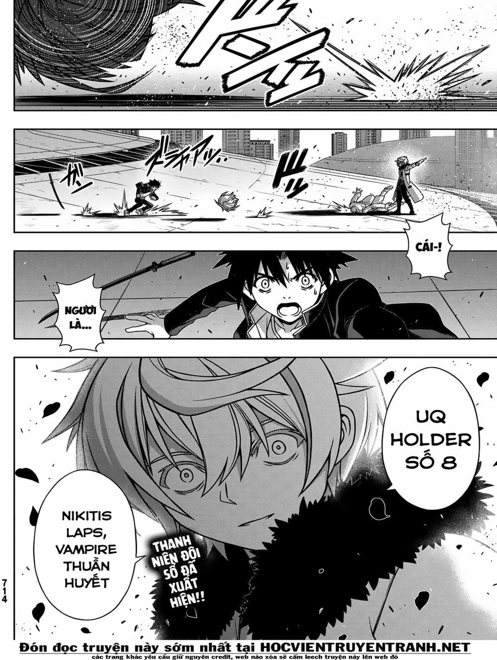 Truyện Tranh Lựa Chọn Phân Kỳ - Uq Holder! trang 9