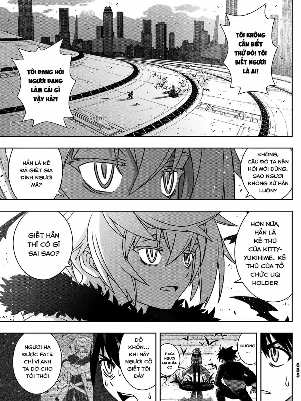 Truyện Tranh Lựa Chọn Phân Kỳ - Uq Holder! trang 9