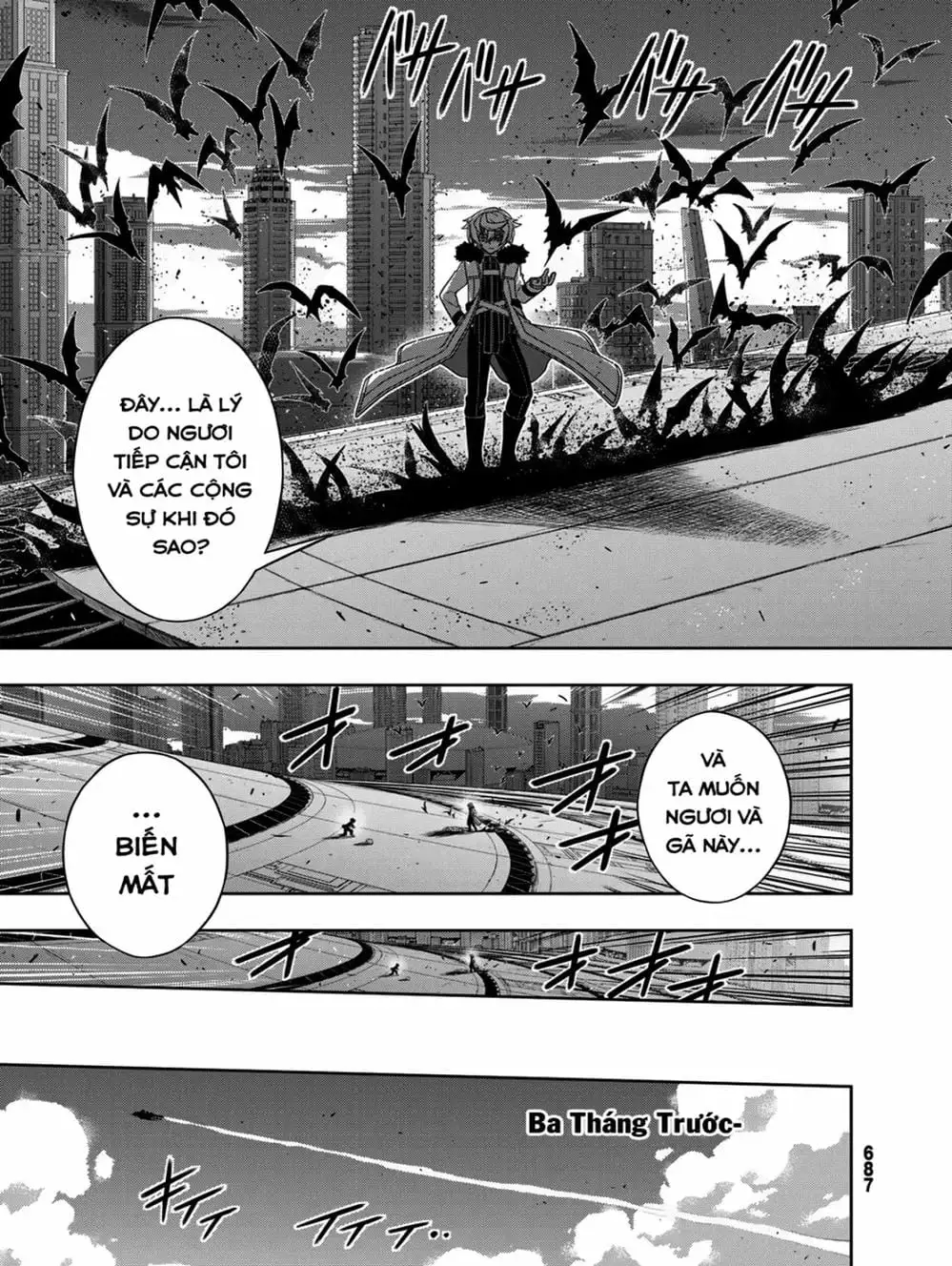 Truyện Tranh Lựa Chọn Phân Kỳ - Uq Holder! trang 9